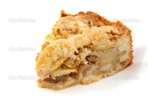 Piece of apple pie